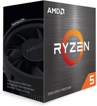 AMD Ryzen 5 5500 6-Core,12-Thread Unlocked Desktop Processor with Wraith Stealth Cooler